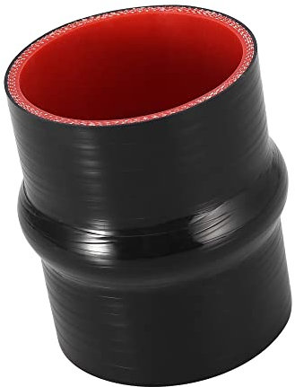 A ABSOPRO Auto Silikon Schlauchkupplung Ladeluftkühler Rohr 76mm 2.99 Innendurchm.Schwarz