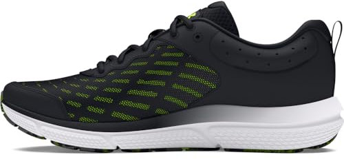 Under Armour Herren UA Charged Assert 10 Laufschuh, Schwarz Weiß, 40 EU