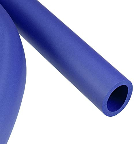 YOKIVE Schaumstoff Schläuche Gummi Isolierung Rohr Abdeckung| Griff Griff Schutz Gut für Fitnessstudio Ausrüstung Kupfer Rohr (Blau 25mm ID 35mm AD 2m)