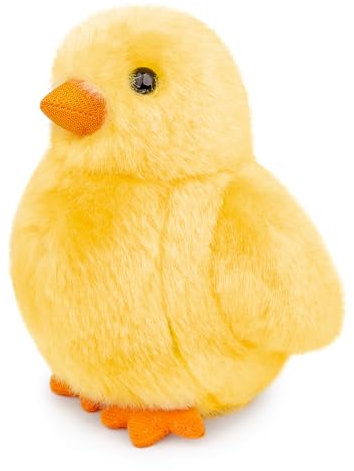 lilizzhoumax Huhn Kuscheltier 10cm Hühner Spielzeug Plüschtier Kawaii Realistische Geflügel Geschenk für Kinder Babys Weiches Niedliches Stofftier Spielen Weihnachten Tolle Geschenkidee