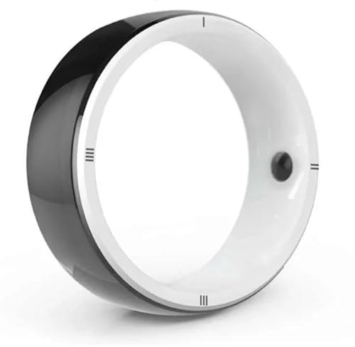 DINGK R5 Smart Ring, Fitness-Tracker-Smart-Ring, tragbarer Bluetooth-Ring, integrierte 6 RFID-Karten und 2 Gesundheitssteine, 128 GB kabellose Festplattenfreigabe, verbesserte Version des (Size : L)