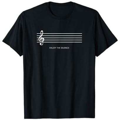 Enjoy the silence. For music enthusiasts T-Shirt