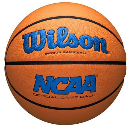 WILSON NCAA Evo NXT Offizieller Indoor-Basketball, Größen 6 und 7