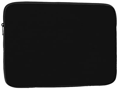 Laptop-Hülle mit Logo-Bild, personalisierbar, mit eigenem Text, Foto, Laptoptasche, Business-Aktentasche mit Reißverschluss, für Ultrabook, Notebook, Tablet (43,2 cm)