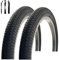2 x VEE Rubber V186 20 Fahrradreifen Schwarz 50-406 (20 x 1,95) inkl. Reifenheber