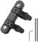 Silicone Bike Bottle Cage Mounting Base, Bicycle Water Bottle Cage Holder Strap Water Bottle Holder Ultra Light Suitable for Mountain Bikes, Road Bikes (Black)