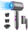BelonLink Secador de Pelo, 2400W Secador de Viaje, Secador Pelo Plegable, 3 velocidades, 2 temperaturas, con 1 Difusor 2 Concentradores, Secado Rápido, para Familia, Viaje y el salón