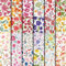 24 Blatt Blumen-Bastelpapier, Sammelalbum, Vintage-Rose, dekoratives Papier, Karton, DIY-Blumen, buntes Papier, Block für Fotoalben, Zeichnen, Verzierung, Geschenkverpackungskarten, 15,2 x 15,2 cm