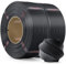 MarsWork PLA-Filament, 1,75 mm, PLA-3D-Drucker-Filament (Nachfüllpackung), 2 kg Nachfüllung für wiederverwendbare Spulen (2 kg), hochwertiges 3D-Druck-Filament für Bambu-Labor 3D-Drucker, Schwarz und