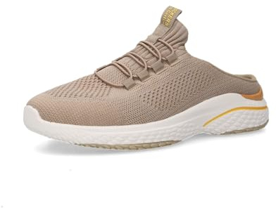 Dockers by Gerli Herren Low-Top Sneaker, Männer Halbschuhe,Freizeit,straßenschuhe,Strassenschuhe,Sportschuhe,Turnschuhe,beige,45 EU