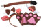 COLLBATH Schweinchen-kostüm-set Mit Ohren-stirnband Künstlicher Nase Fliege Und Handschuhen Für Cosplay-party