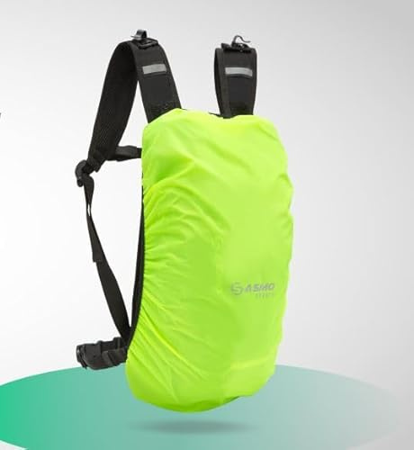 SASMO® Rucksack Regenschutz (Neongelb, S (6-10L))