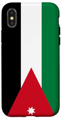 Flag of Jordan Case for iPhone X/XS