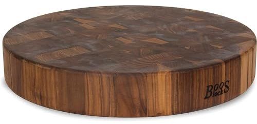 John Boos 18 rund Ahorn Chinesische Hackstock 18 Inches Round walnuss
