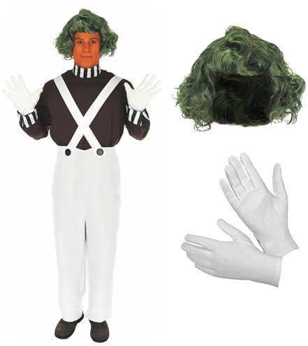 Fun Shack Kostüm Fabrik Arbeiter für Herren, Perfekt für Karneval und Fasching, Authentisches Design, L