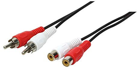 LogiLink Verlängerungskabel Cinch, 5 m