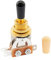Musiclily Metrisch Gitarre 3-Wege Toggle Switch Tonabnehmer Schalter LP Pickup Schalter für Les Paul Style E-Gitarre, Gold Top mit Crème Knopf