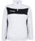 Spalding Herren Evolution II 1/4 Zip Top Longsleeve, Weiß/Schwarz, m