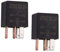 Ehdis 2 Stück Car Relais 12V 30A 4 Pin Auto Relais für Car Truck Motor, SPST Multi Purpose Relay Set