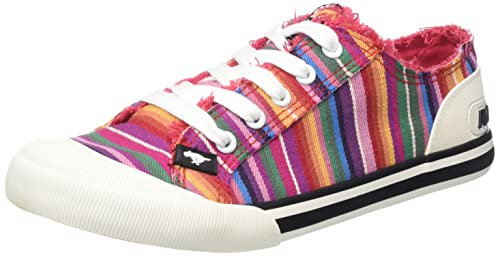 Rocket Dog Women's Jazzin Sneaker, Eden Red, 4 UK