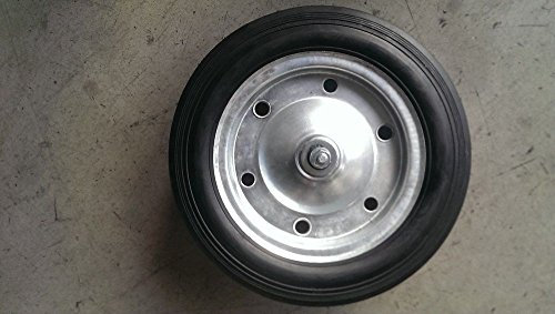 Vollgummi Schubkarrenrad Schiebekarren-Rad Pannensicher 390x80 ( 400x100 )