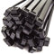 100x Strong Quality Black Cable Ties 200mm x 2.5mm- Heavy Duty Heat & Cold Resistant Zip Ties