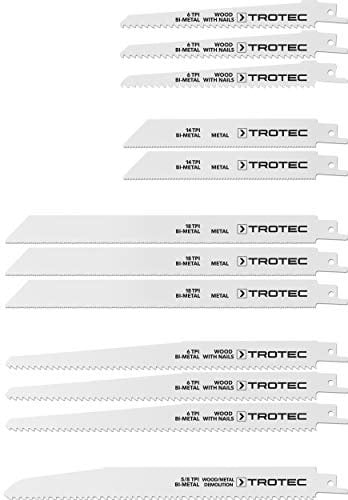 Reciprocating saw blades wood/metall 12 pcs
