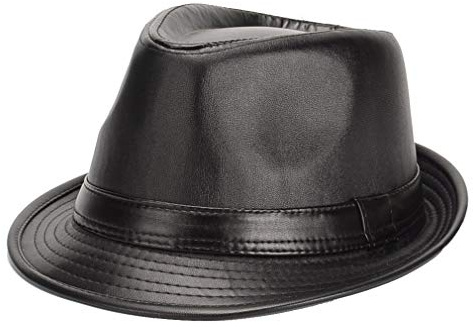 Gitter Filz Fedora Hut Vintage Style Casual Jazz Cap für Männer