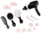 Corolle 9000310020 - Stylingzubehör, 14 Teile, Fön mit elektrischer Funktion, Bürste, Kamm, Spiegel, Haarclips und Gummis, ab 3 Jahren