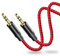 3.5mm Aux Cable 15M, 3.5mm Male to Male Audio Cable AUX Cable for Headphones, iPods, iPhones, iPads, Home/Car Stereos and More.