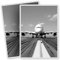 2 x Vinyl-Aufkleber – rechteckige Form 7 x 10 cm – BW – A380 Airbus Flugzeug Runaway Pilot Kunstdruck Aufkleber Laptop Tablet Gepäck Auto Fahrrad Aufkleber #40801