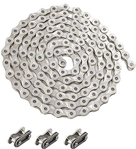Runxingfu Fahrradkette Single Speed Normal Fahrradkette 20 Zoll 86 Links