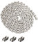 Runxingfu Fahrradkette Single Speed Normal Fahrradkette 20 Zoll 86 Links