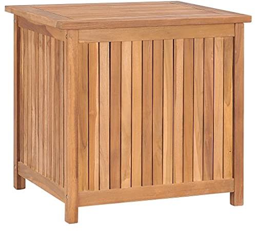 vidaXL Gartenbox 60x50x58 cm Massivholz Teak