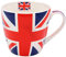 The Leonardo Collection Frühstückstasse mit Union Jack-Motiv für Zuhause und Küche, neu gestaltete Tassen für Tee und Kaffee, schöne Tasse für Herren, Geburtstagsgeschenk für Frauen