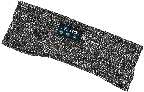 Bluetooth Stirnbandkopfhörer, Kabelloses Stirnband 5.0 Schlaf Headset, Fitness Yoga Sport Bluetooth Sport Headset mit Ultradünnem HD Stereo Lautsprecher für Schlaf, Bewegung usw.
