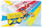 PICANOVA Kinder Handtuch mit Name PAW Patrol Pups – Hochwertiges Bedrucktes Handtuch – Blickfang-Strandtuch Aus Hautfreundlichem Frottee – Badetuch mit Text Individuell Bedruckt – 140x90cm