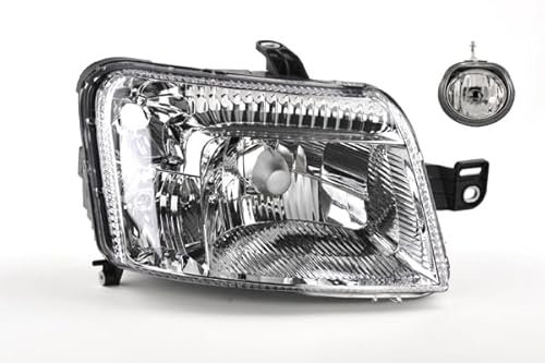 Johns, Scheinwerfer passend für Fiat Panda 169 08/2009 - H4 Re. Beifahrerseite + Nebel.