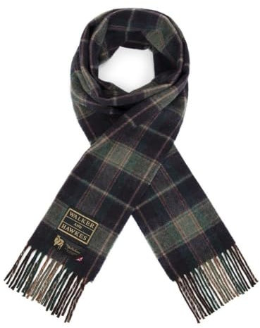 WALKER AND HAWKES - Chaderton - Unisex-Schal aus 100% Lammwolle - MacLaren Tartan