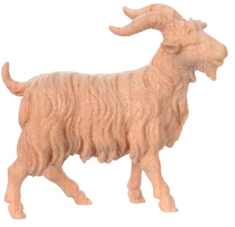 Holyart Bergziege Kiefer Naturholz 10 cm Krippe
