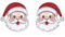 925 Sterling Silber Weihnachten Santa Ohrringe Santa Claus Ohrstecker für Damen Hypoallergen Xmas Geschenke