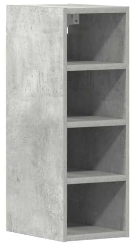 vidaXL Hängeschrank Riga Betongrau 20x29,5x60 cm Holzwerkstoff