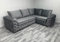 Luxuriöses, modernes Chesterfield-Sofa aus Stahl, Plüsch, 5-Sitzer, Samt, für Wohnzimmer, elegante Polstercouch mit Streurückseite, stilvolle Ecksofas für Heimdekoration