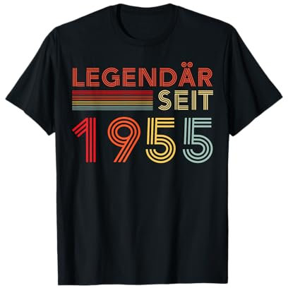 1955 Geburtstag Mann 70 Dekoration Lustig 70er 70 Geburtstag T-Shirt