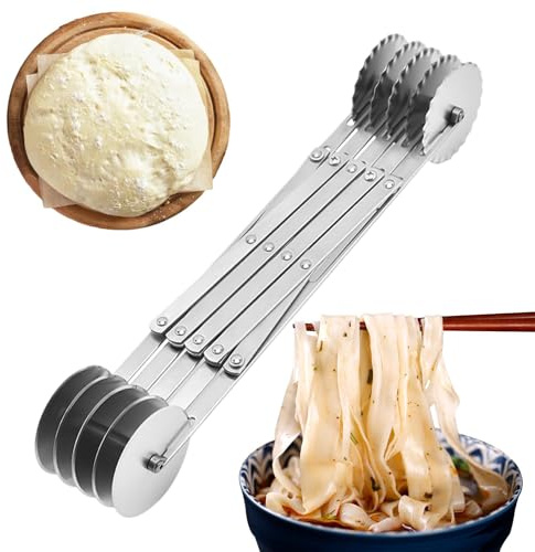 Schneidrad für Pizza, Rolle zum Schneiden von Teig | Rad für Pizza Slicer | Rodge Kitchen Gadget Pizza Nudelschneider für die Zubereitung