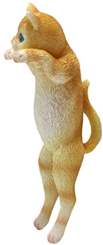 MAGICLULU Katzenstatue Blumentopfaufhänger Kreative Katzen-blumentopf-Ornamente Kunstharz- Für Garten Oder Balkon