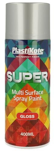 Plasti-kote 1149 400ml Super Gloss - Aluminium