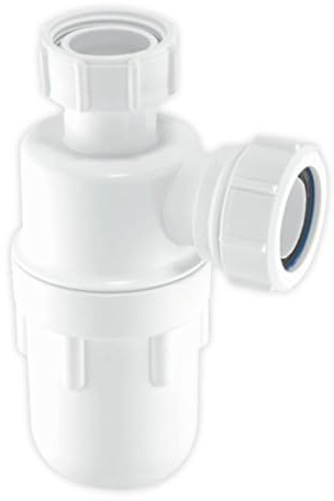 McAlpine C10 75mm Water Seal Bottle Trap with Multifit Compression Outlet 1.25 and 1.5