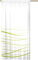 gardinen-for-life Schlaufenschal Waves Green, Edler Schlaufenschal mit verdeckten Schlaufen, Hochwertiger Digitaldruck 140 cm Breit 245 cm Hoch