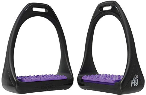 hyjump Steigbügel Compositi Reflex, Erwachsene 12,1cm,, violett